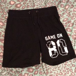 Basketball Sweatpants Shorts “Game On 80”